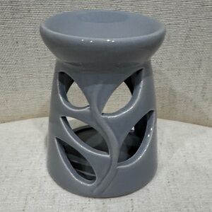 Ceramic Candle holder - Slate Gray